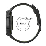 Cinturino in silicone bicolore a righe, For  Amazfit GTR 4