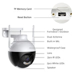 QX62 Telecamera di sorveglianza WiFi HD 4MP EU Plug