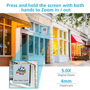 QX62 Telecamera di sorveglianza intelligente WiFi wireless HD da 4 MP, EU Plug, US Plug, UK Plug, AU Plug