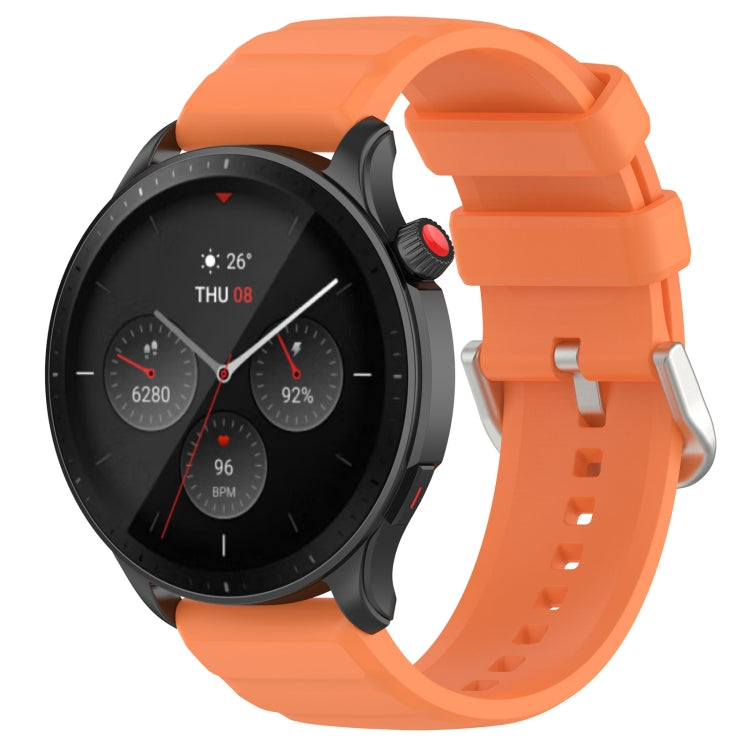 Cinturino in silicone da 22 mm, For Amazfit GTR 4