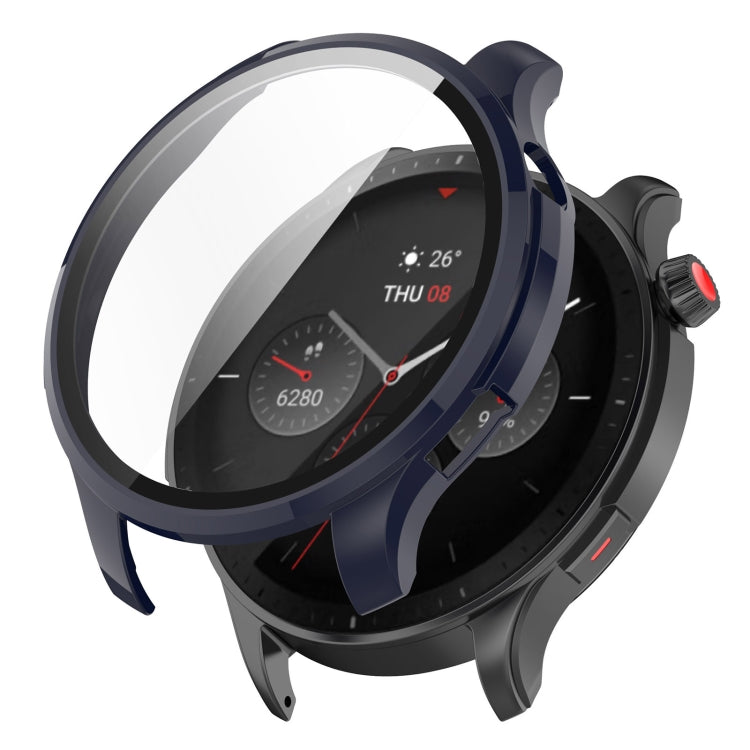 Custodia protettiva integrata per PC + vetro temperato, For Amazfit GTR 4 / Amazfit GTR 4 Pro