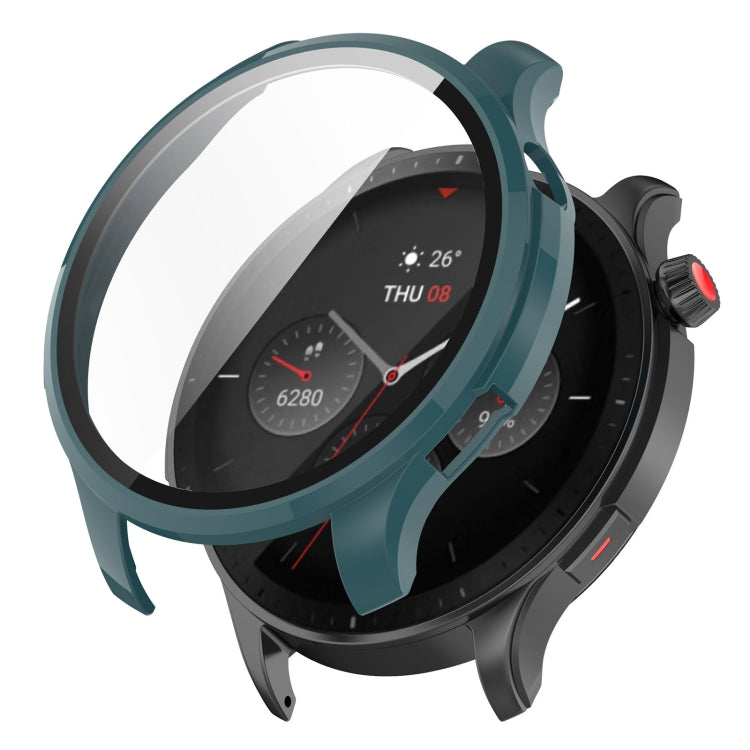Custodia protettiva integrata per PC + vetro temperato, For Amazfit GTR 4 / Amazfit GTR 4 Pro