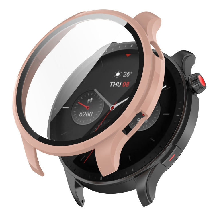 Custodia protettiva integrata per PC + vetro temperato, For Amazfit GTR 4 / Amazfit GTR 4 Pro
