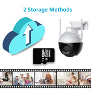 QX62 Telecamera di sorveglianza intelligente WiFi wireless HD da 8 MP, EU Plug, US Plug, UK Plug, AU Plug
