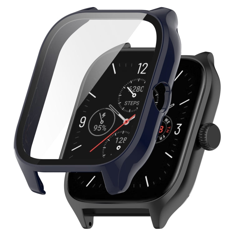 Custodia protettiva integrata per PC + vetro temperato, For Amazfit GTS 4