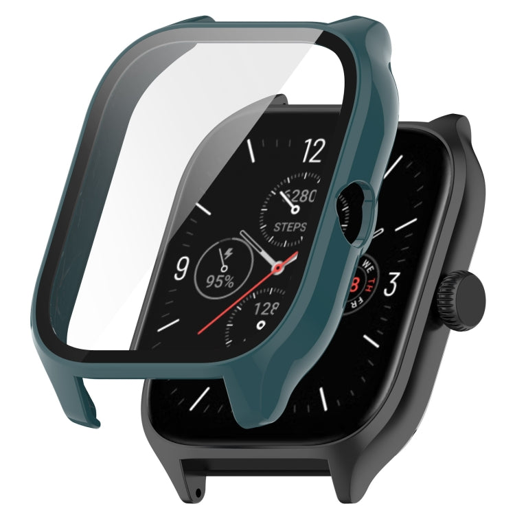 Custodia protettiva integrata per PC + vetro temperato, For Amazfit GTS 4
