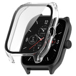 Custodia protettiva integrata per PC + vetro temperato, For Amazfit GTS 4
