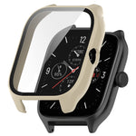 Custodia protettiva integrata per PC + vetro temperato, For Amazfit GTS 4