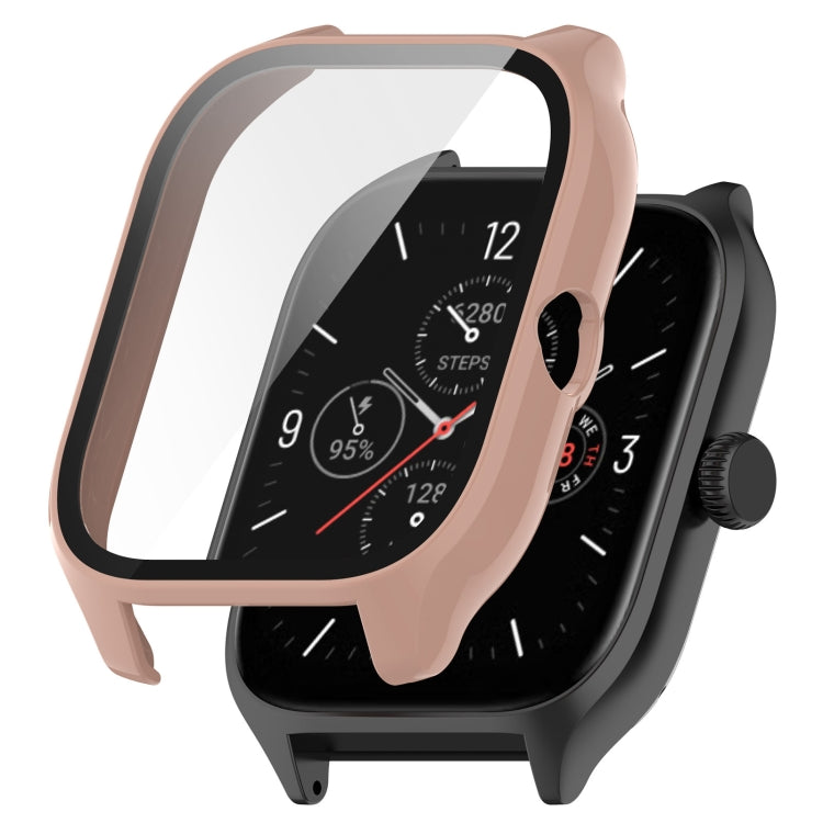 Custodia protettiva integrata per PC + vetro temperato, For Amazfit GTS 4