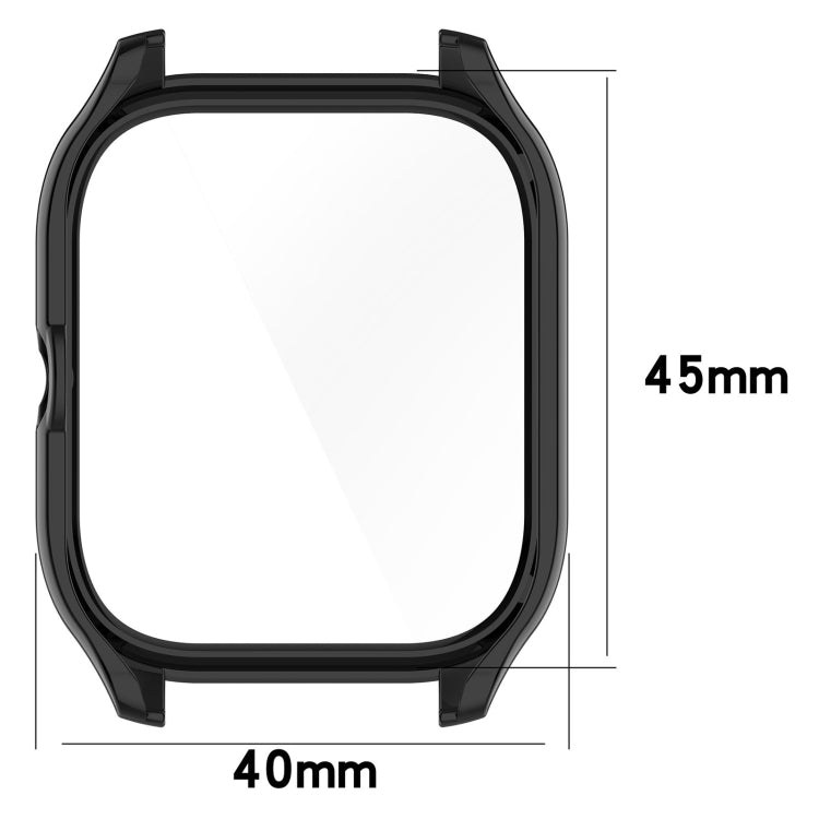 Custodia protettiva integrata per PC + vetro temperato, For Amazfit GTS 4
