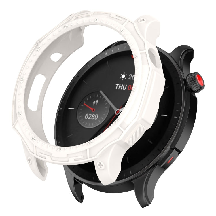 Cassa dell'orologio TPU Armor Hollow, For Amazfit GTR 4 / GTR 4 Pro