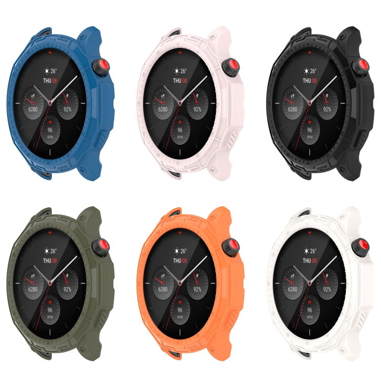 Cassa dell'orologio TPU Armor Hollow, For Amazfit GTR 4 / GTR 4 Pro