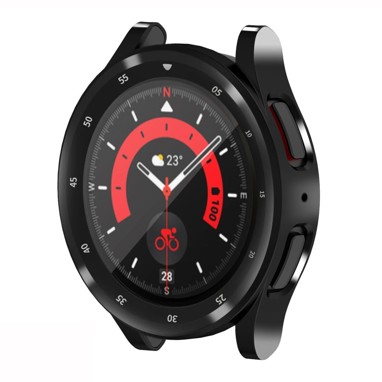 Custodia per orologio galvanica in TPU a copertura totale, For Samsung Galaxy Watch5 Pro 45mm