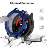 Custodia per orologio galvanica in TPU a copertura totale, For Samsung Galaxy Watch5 Pro 45mm