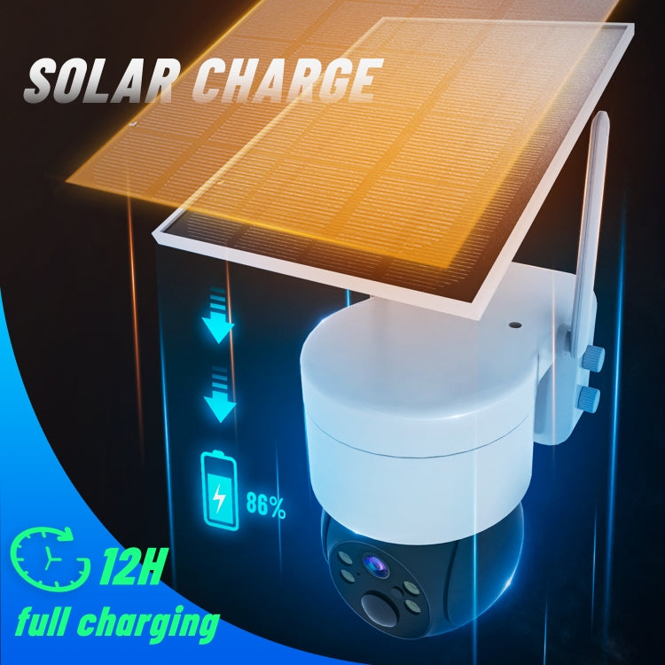 Telecamera solare WiFi 2MP HD impermeabile IP66