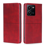 Custodia per telefono in pelle magnetica con trama di mucca, For vivo Y35 4G / Y22 / Y22s, For Xiaomi Redmi A1, For Sharp Aquos Sense7
