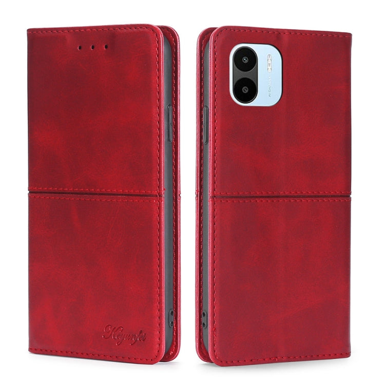 Custodia per telefono in pelle magnetica con trama di mucca, For vivo Y35 4G / Y22 / Y22s, For Xiaomi Redmi A1, For Sharp Aquos Sense7