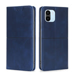Custodia per telefono in pelle magnetica con trama di mucca, For vivo Y35 4G / Y22 / Y22s, For Xiaomi Redmi A1, For Sharp Aquos Sense7