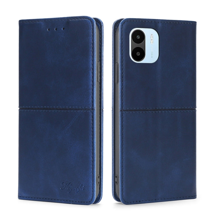 Custodia per telefono in pelle magnetica con trama di mucca, For vivo Y35 4G / Y22 / Y22s, For Xiaomi Redmi A1, For Sharp Aquos Sense7