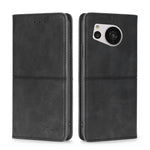 Custodia per telefono in pelle magnetica con trama di mucca, For vivo Y35 4G / Y22 / Y22s, For Xiaomi Redmi A1, For Sharp Aquos Sense7
