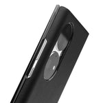 QIALINO Magnetic Side Window View Custodia per smartphone in vera pelle, For Huawei P50, For Huawei P50 Pro