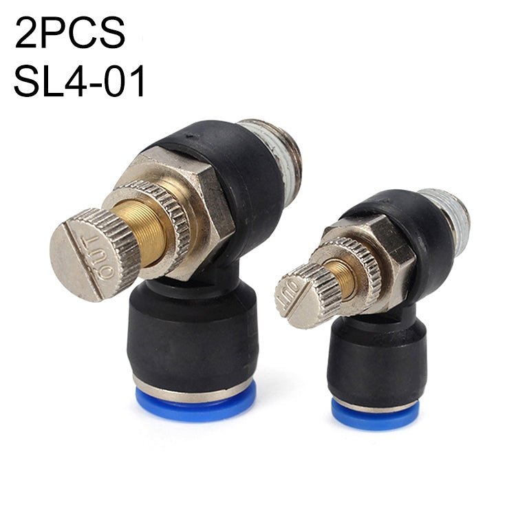 Valvola a farfalla LAIZE Raccordo pneumatico a montaggio rapido, SL4-01 (2pcs), SL4-02, SL4-M5 (2pcs), SL6-01 (2pcs), SL6-02, SL6-03, SL6-04, SL6-M5 (2pcs), SL8-01 (2pcs), SL8-02, SL8-03, SL8-04, SL10-01 (2pcs), SL10-02, SL10-03, SL10-04, SL12-02, SL12...