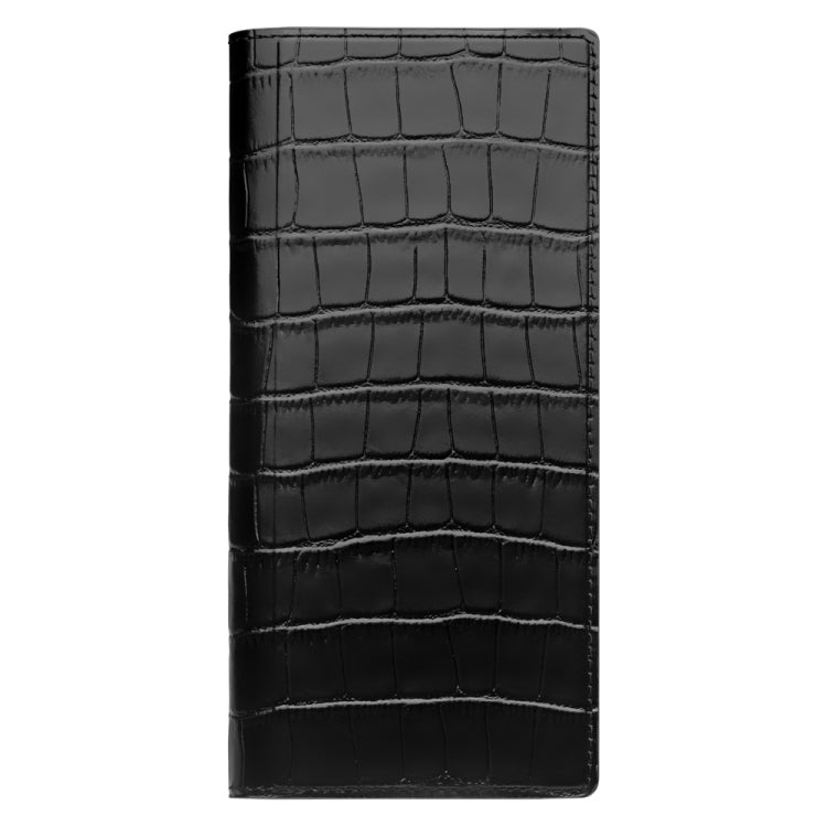 Custodia per telefono in vera pelle con motivo coccodrillo QIALINO, For Huawei Mate XS 2, For Huawei P50 Pocket