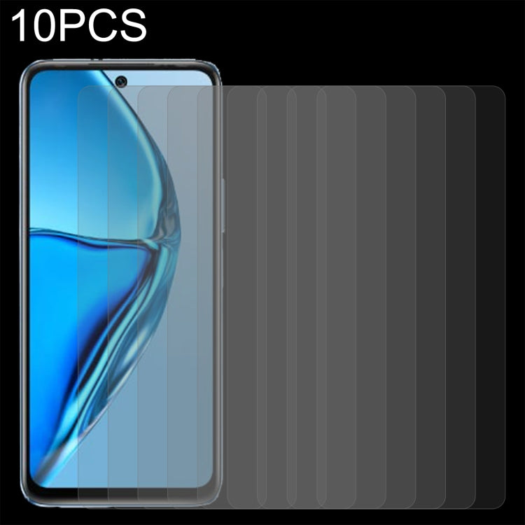 Pellicola in vetro temperato 10 pezzi 0,26 mm 9H 2,5D, For Infinix Hot 20 (10 PCS), For Infinix Hot 20 Play (10 PCS), For Infinix Hot 20S (10 PCS)