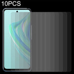 Pellicola in vetro temperato 10 pezzi 0,26 mm 9H 2,5D, For Infinix Hot 20 (10 PCS), For Infinix Hot 20 Play (10 PCS), For Infinix Hot 20S (10 PCS)