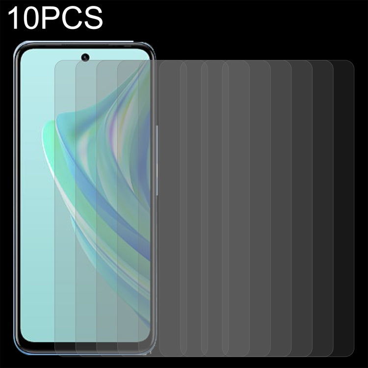 Pellicola in vetro temperato 10 pezzi 0,26 mm 9H 2,5D, For Infinix Hot 20 (10 PCS), For Infinix Hot 20 Play (10 PCS), For Infinix Hot 20S (10 PCS)