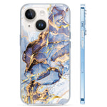 Custodia per telefono in marmo smaltato colorato, For iPhone 14, For iPhone 14 Plus, For iPhone 14 Pro