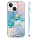Custodia per telefono in marmo smaltato colorato, For iPhone 14, For iPhone 14 Plus, For iPhone 14 Pro