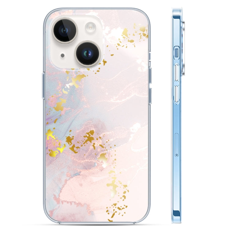 Custodia per telefono in marmo smaltato colorato, For iPhone 14, For iPhone 14 Plus, For iPhone 14 Pro