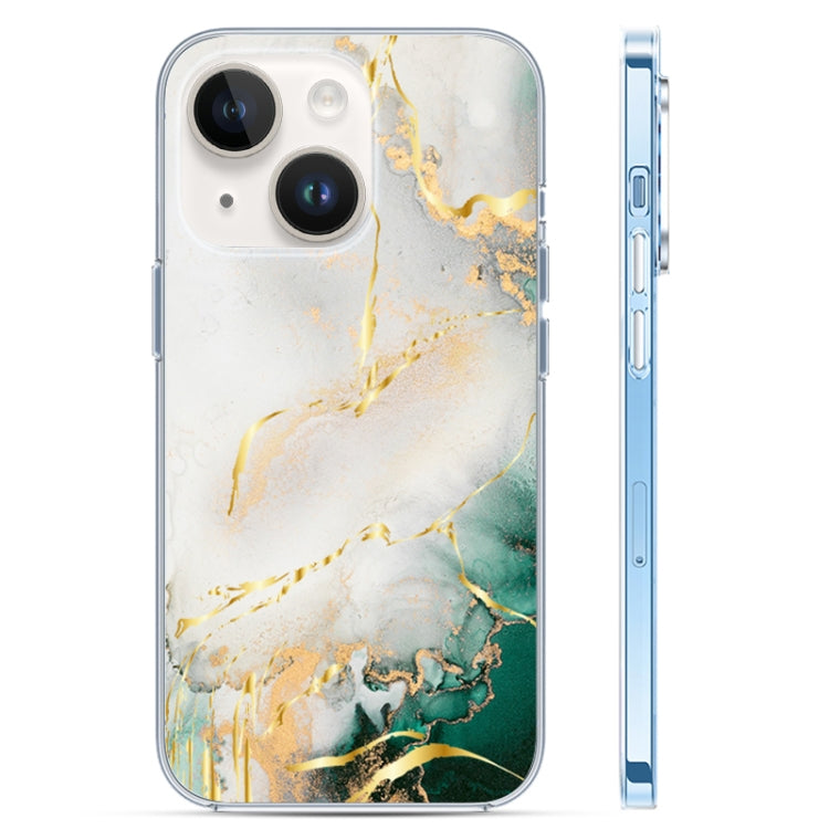 Custodia per telefono in marmo smaltato colorato, For iPhone 14, For iPhone 14 Plus, For iPhone 14 Pro