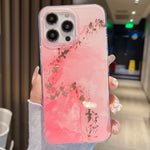 Custodia per telefono in marmo smaltato colorato, For iPhone 13 Pro Max, For iPhone 12, For iPhone 12 Pro