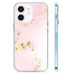 Custodia per telefono in marmo smaltato colorato, For iPhone 13 Pro Max, For iPhone 12, For iPhone 12 Pro