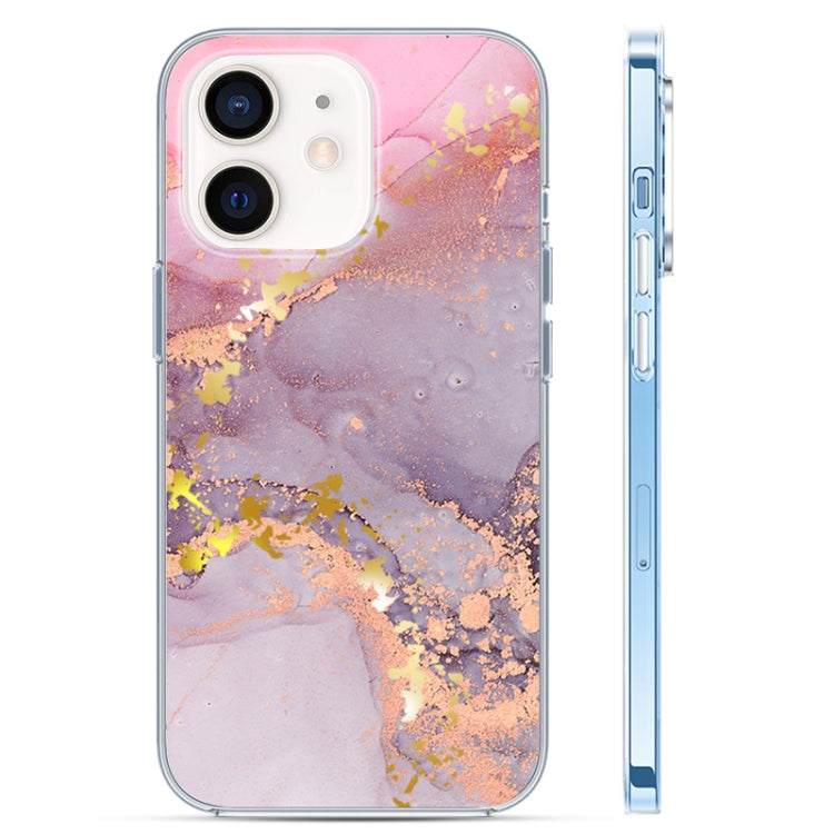 Custodia per telefono in marmo smaltato colorato, For iPhone 13 Pro Max, For iPhone 12, For iPhone 12 Pro