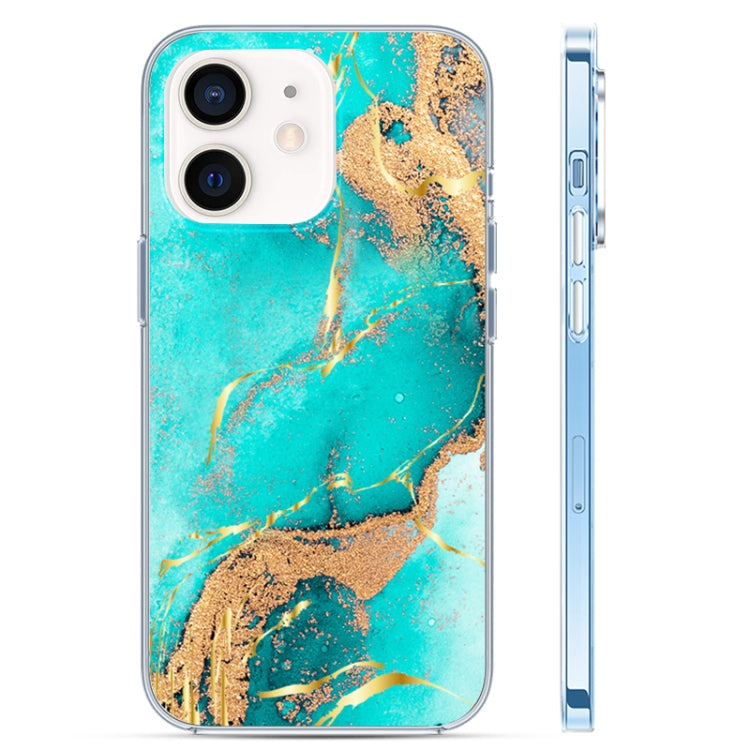 Custodia per telefono in marmo smaltato colorato, For iPhone 12 Pro Max, For iPhone 11, For iPhone 11 Pro