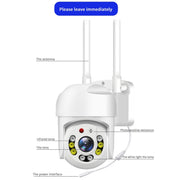 Telecamera WiFi wireless impermeabile QX65 1MP HD IP66, EU Plug, US Plug, UK Plug, AU Plug