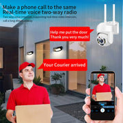Telecamera WiFi wireless impermeabile QX65 1MP HD IP66, EU Plug, US Plug, UK Plug, AU Plug