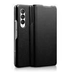Custodia magnetica per telefono in vera pelle QIALINO, For Samsung Galaxy Z Fold3 5G/W22 5G, For Samsung Galaxy S22 5G, For Samsung Galaxy S22+ 5G, For Samsung Galaxy S22 Ultra 5G