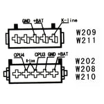 Per il sistema di controllo allarme auto emulatore Mercedes-Benz MB ESL, Car Alarm Control System Board