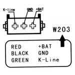 Per il sistema di controllo allarme auto emulatore Mercedes-Benz MB ESL, Car Alarm Control System Board
