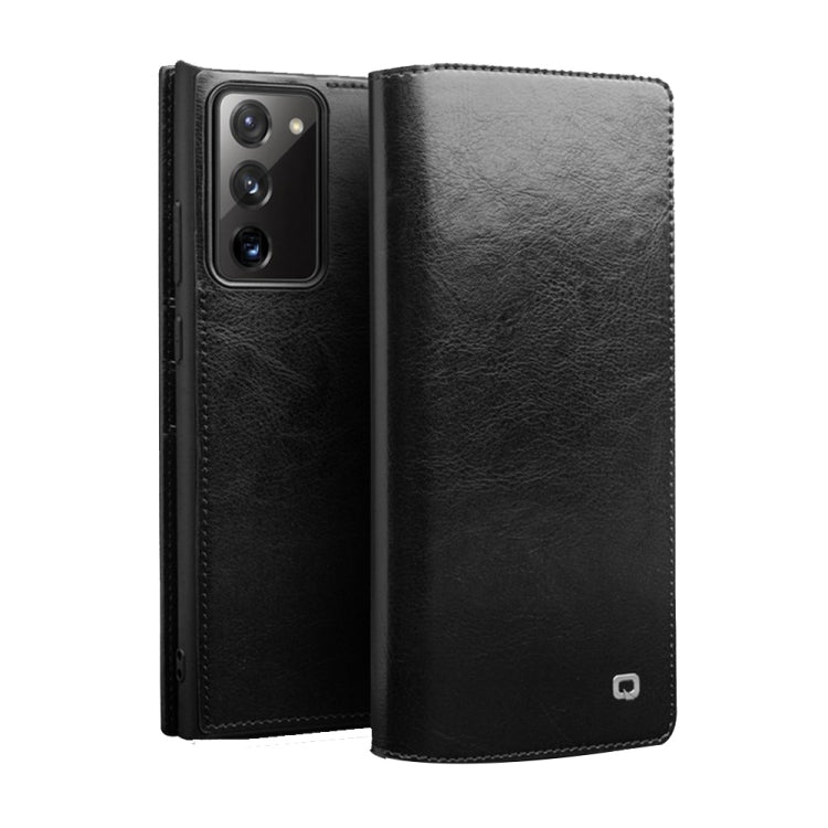 QIALINO Custodia per telefono in vera pelle, For Samsung Galaxy Note20, For Samsung Galaxy Note20 Ultra, For Samsung Galaxy S21 5G, For Samsung Galaxy S21+ 5G, For Samsung Galaxy S21 Ultra 5G, For Samsung Galaxy S22 Ultra 5G, For Samsung Galaxy S22+ 5G...