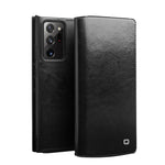 QIALINO Custodia per telefono in vera pelle, For Samsung Galaxy Note20, For Samsung Galaxy Note20 Ultra, For Samsung Galaxy S21 5G, For Samsung Galaxy S21+ 5G, For Samsung Galaxy S21 Ultra 5G, For Samsung Galaxy S22 Ultra 5G, For Samsung Galaxy S22+ 5G...