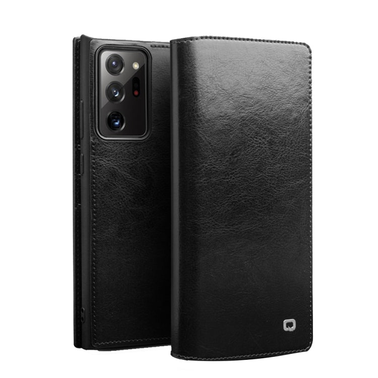 QIALINO Custodia per telefono in vera pelle, For Samsung Galaxy Note20, For Samsung Galaxy Note20 Ultra, For Samsung Galaxy S21 5G, For Samsung Galaxy S21+ 5G, For Samsung Galaxy S21 Ultra 5G, For Samsung Galaxy S22 Ultra 5G, For Samsung Galaxy S22+ 5G...