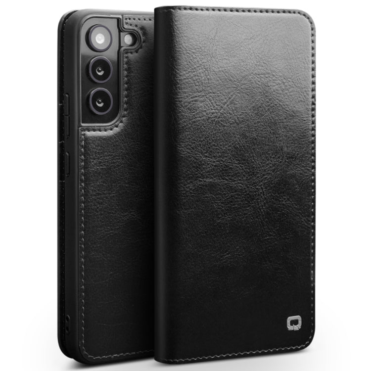 QIALINO Custodia per telefono in vera pelle, For Samsung Galaxy Note20, For Samsung Galaxy Note20 Ultra, For Samsung Galaxy S21 5G, For Samsung Galaxy S21+ 5G, For Samsung Galaxy S21 Ultra 5G, For Samsung Galaxy S22 Ultra 5G, For Samsung Galaxy S22+ 5G...