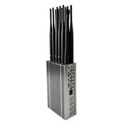 Emittente di disturbo del segnale mobile JAX-121A-12A 2G/3G/4G/5.8G/WIFI/GPS/LOJACK con telecomando, JAX-121A-12A