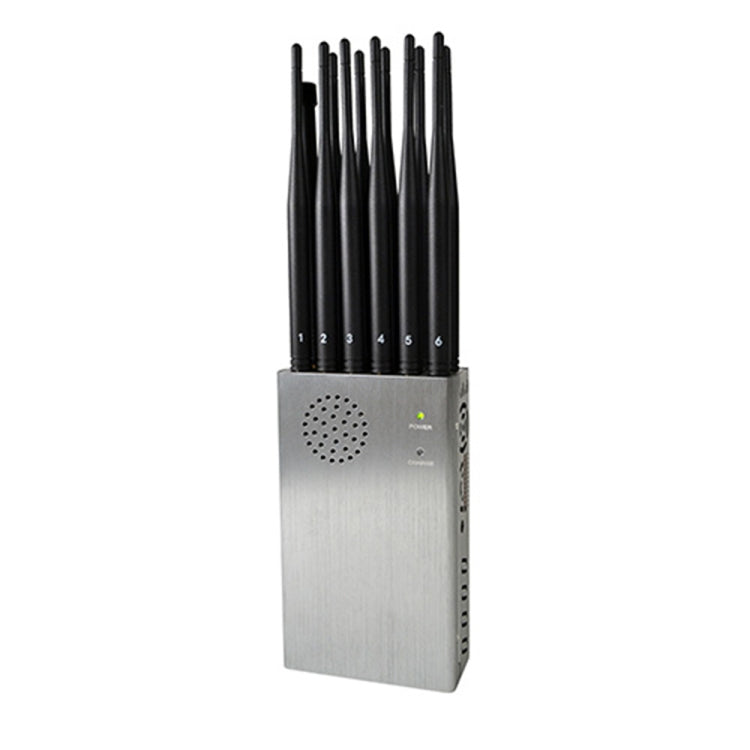Emittente di disturbo del segnale mobile JAX-121A-12B 2G/3G/4G/WIFI/GPS/LOJACK con telecomando, JAX-121A-12B