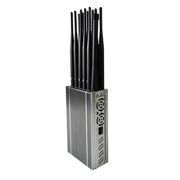 Emittente di disturbo del segnale mobile JAX-121A-12B 2G/3G/4G/WIFI/GPS/LOJACK con telecomando, JAX-121A-12B